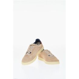 Замшевые низкие кеды с контрастной подошвой Autry, Beige 0017330169 | beige