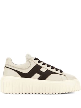 Hogan H-Stripes Leather Sneakers hxw6450fe91uai548s