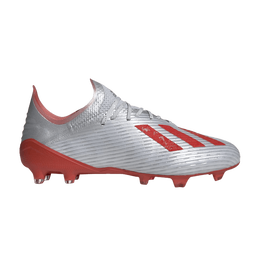 Adidas Кроссовки X 19.1 FG 'Silver Hi-Res Red', серебряный f35315 | silver hi-res red