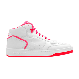 Кроссовки Saint Laurent SL-80 Mid 'White Neon Pink', белый 711250 aabv4 9090 | white neon pink