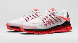 Nike Кроссовки Air Max 2015 'Bright Crimson', белый 698902 106 | bright crimson