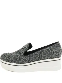 Stella McCartney platform lace slip-on sneakers 30345256