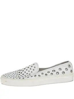 Gucci eyelet-embellished slip-on sneakers 30331094