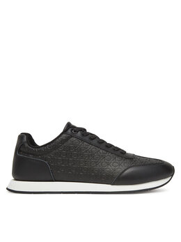Кроссовки Low Prof Runn Laceup Mono HM0HM01896 Calvin Klein, черный 0000305198167 | schwarz