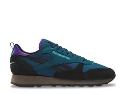 Классические кожаные замшевые кроссовки - женские Reebok, Dark Teal/Black 197225800413 | dark teal/black