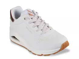 Кроссовки Uno Shimmer Away - женские Skechers, White/Rose Gold 195969260234 | white/rose gold