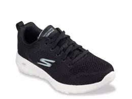GO WALK Joy Violet Кроссовки женские Skechers, Black/White 197976095014 | black/white