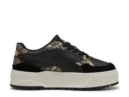 Кроссовки платформы женские Karmen II Idol Snake Chic Puma, Black/Olive Green Snake Print 405700820819 | black/olive green snake print