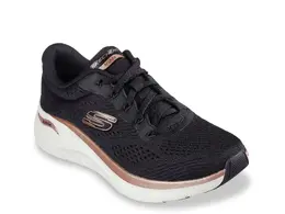 Кроссовки Arch Fit® 2.0 Glow The Distance - женские Skechers, Black/Pink 198376586768 | black/pink