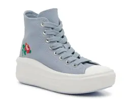 Кроссовки Chuck Taylor All Star Move Floral High-Top - женские Converse, Blue 194435402253 | blue