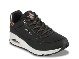 Кроссовки Uno Shimmer Away - женские Skechers, Black/Rose Gold 195969259856 | black/rose gold
