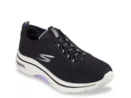 Go Walk Arch Fit 2.0 Sofia Slip-On Кроссовки - женские Skechers, Black/Purple 197627593005 | black/purple