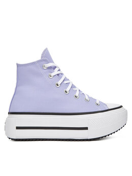 Тканевые кроссовки Chuck Taylor All Star Lift Double Stack A15206C Converse, фиолетовый 0000305511638 | violett