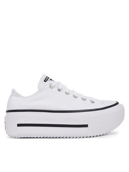 Тканевые кроссовки Chuck Taylor All Star Lift Double Stack Platform A15491C Converse, белый 0000305511652 | weiß