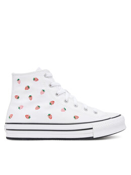 Тканевые кроссовки Chuck Taylor Eva Lift Platform A14925C Converse, белый 0000305511508 | weiß
