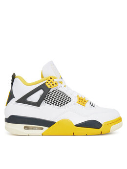 Кроссовки Air Jordan 4 Retro AQ9129 101 Nike, белый 0000305664556 | weiß
