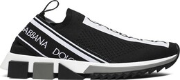 Кроссовки Dolce & Gabbana Sorrento Melt Black White 2019, черный cs1713 ah677 89690 | black