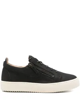 Giuseppe Zanotti zip-detail lace-up sneakers 30951635