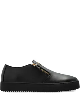 Giuseppe Zanotti zip-detail leather sneakers 30982847