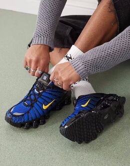 Кроссовки унисекс Nike Shox TL синего цвета 139768365 | mid blue