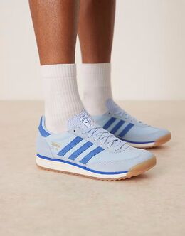 Кроссовки Adidas SL 72 RS светло-голубого цвета 139874608 | lblue