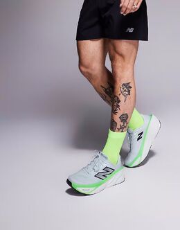 Кроссовки для бега New Balance More в синем цвете 137697415 | mid blue