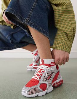 Кроссовки Nike Air Zoom Spiridon Cage 2 красного цвета 139768367 | red