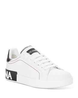 Женские низкие кроссовки Dolce & Gabbana 4246184 | white/silver