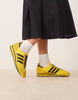 Кроссовки Adidas SL 72 OG в желто-черной расцветке 141910979 | yellow
