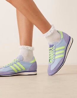 Кроссовки Adidas SL 72 OG синего и зеленого цвета 141910980 | mid blue