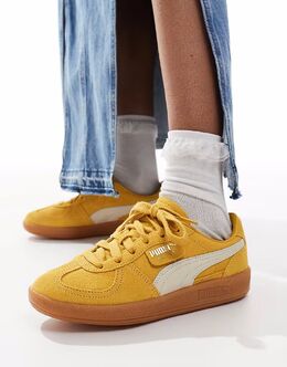 Кроссовки Puma Palermo желтого цвета 139733363 | yellow