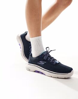 Кроссовки Skechers Go walk 7 Kaylor в темно-синем цвете 143506491 | navy