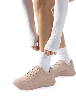 Кроссовки Skechers Uno lite lite work бледно-розового цвета 143506324 | pale pink