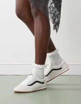 Кроссовки Vans Super Lowpro из замши Terrace в цвете Off-White 142326426 | off white