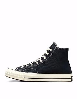 Кроссовки Converse Chuck 70 Hi Wide Fit черного цвета 139009157 | black