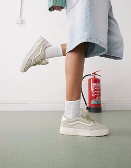 Массивные замшевые кеды Vans Hylane светло-коричневого цвета 142326414 | hellbraun