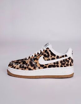 Кроссовки унисекс Nike Air Force 1 в леопардовом и белом цветах 139792415 | white