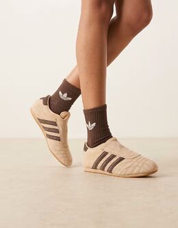Кроссовки для тхэквондо Adidas светло-коричневого цвета 139875853 | brown