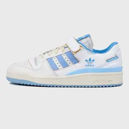 Кроссовки Adidas Forum, размер 12 US, голубой, синий, белый 4425684306