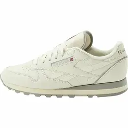Кроссовки Reebok Classic Leather 1983 Vintage, полнота F (EU)/ на среднюю стопу, размер 6 US, бежевый 4386485396