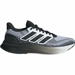 Кроссовки Adidas Ultrarun 5, полнота F (EU)/ на среднюю стопу, размер 9 UK, черный, белый 4386472165