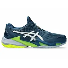 Кроссовки Asics COURT FF 3 CLAY, размер 6,5, белый, синий, желтый 4334323972