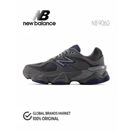 Кроссовки New Balance 9060, полнота D, размер 39 RU, темно-серый 4341324091