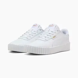 Кеды Puma, размер 39 EUR /25 см, белый кожа 4349550703