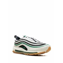 Кроссовки Nike Air Max 97, размер 12 US, белый/черный/зеленый 103254878272