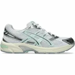 Кроссовки Asics GEL-1130 W, полнота F, размер 9,5 US, белый, серебряный, голубой 4601173281