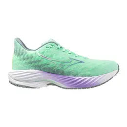 Кроссовки Mizuno Wave Rider 28, размер 4 UK, зелено-голубой/пурпурный 103771265896