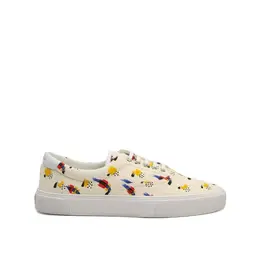 Saint Laurent Printed Canvas Sneakers - EU41/US8 sa-8736567132372-eu41/us8