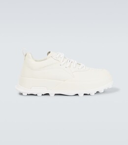 Кроссовки semanado из кожи Jil Sander, белый p00831053 | white