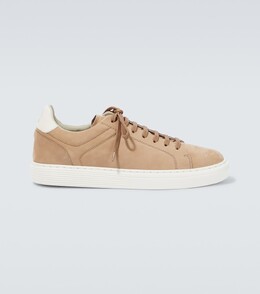 Кожаные кроссовки Brunello Cucinelli, бежевый p00738280 | beige